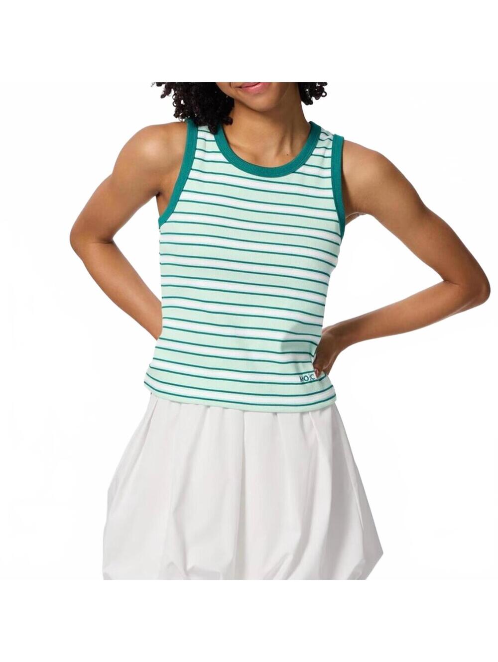 Uniqlo GU Cotton Multi-Striped Tank Top Museum of Ice Cream NWT Small